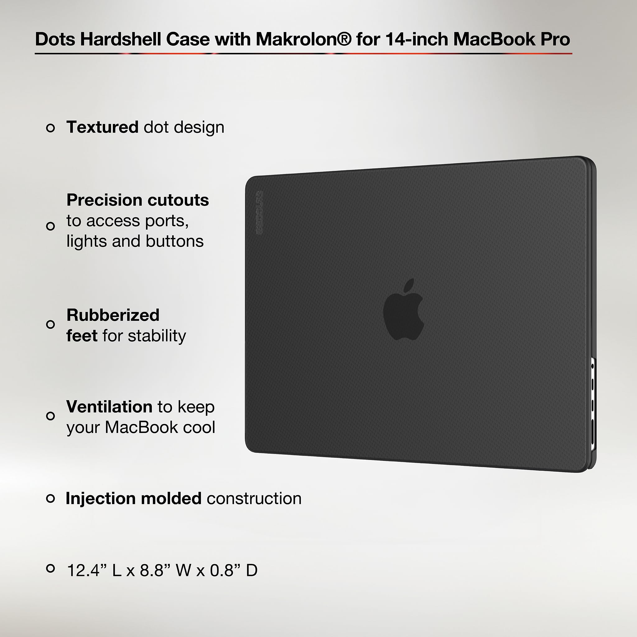 Amazon.com: Incase Dots Hardshell with Makrolon® - MacBook Pro 14
